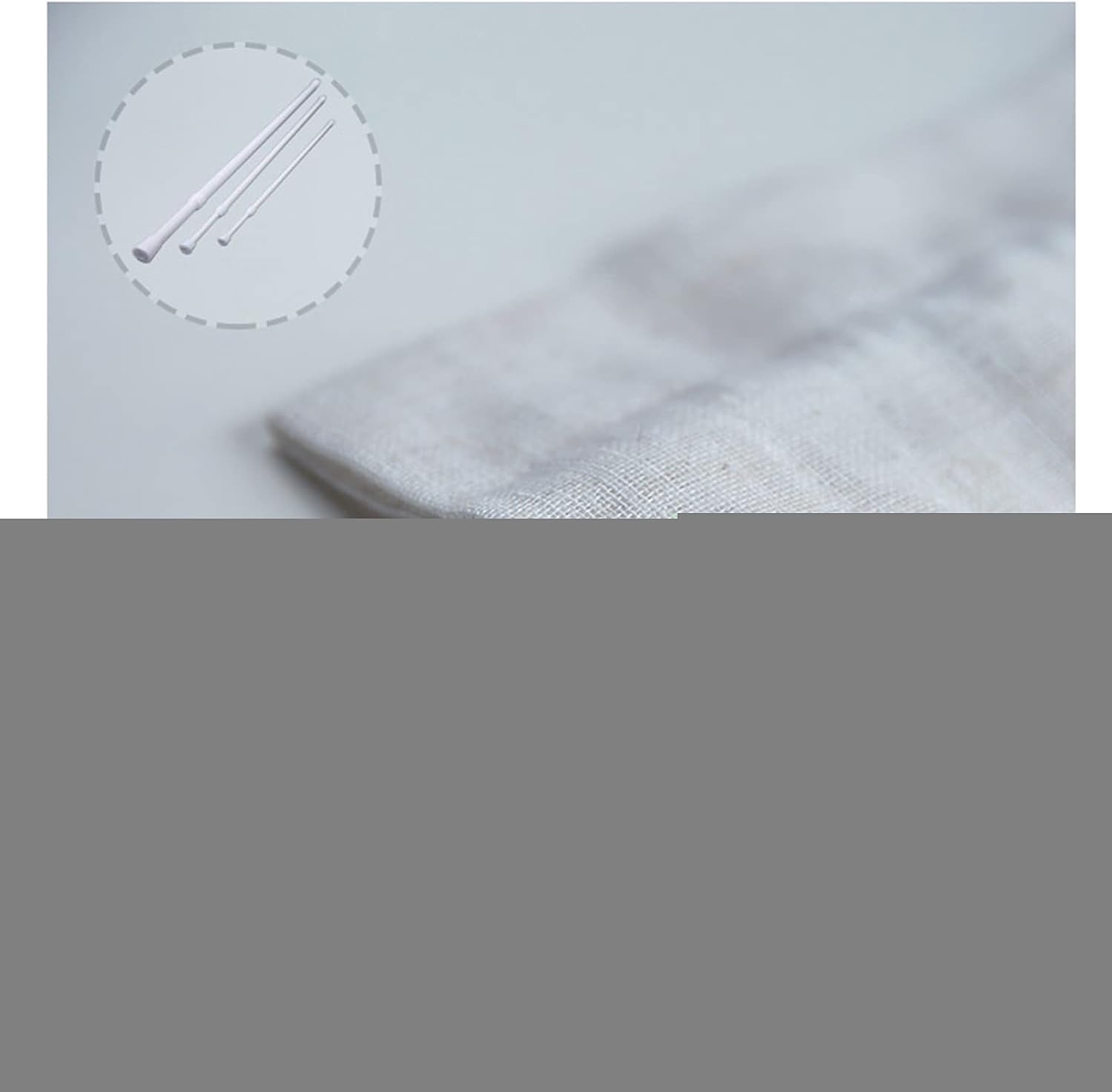 LUNEZY Window Treatment Tiers Curtain Bistro Curtain Country Style,Modern Translucent Kitchen Curtain,Living Room Bedroom Café Short Curtain,Half Curtain Made of Cotton and Linen,Valance