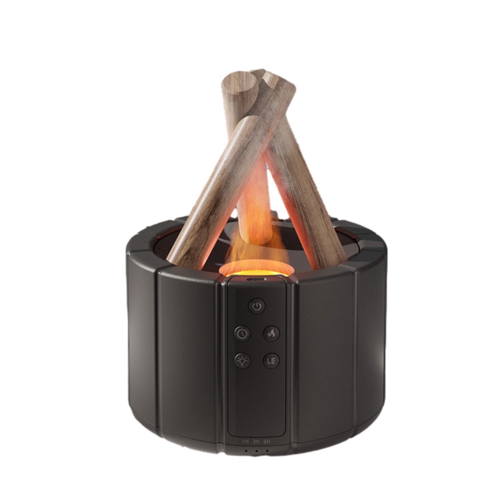 Humidificateur d'air à flamme pour une ambiance cocooning et relaxante au salon