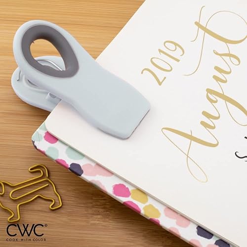 Miniatura 12 de COOK WITH COLOR Clips para bolsas con imán, clips para alimentos, clips para chips, clips para bolsas para almacenamiento de alimentos con agarre