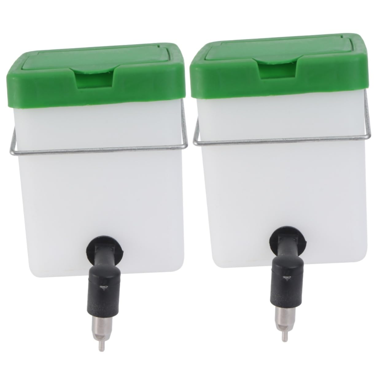 2stücke Automatischer Trinkbrunnen Für Kaninchen Umweltfreundlicher Wasserspender Mit Leichtem Design Aus Hochwertigem Material Leicht Zu Reinigen Leckagen