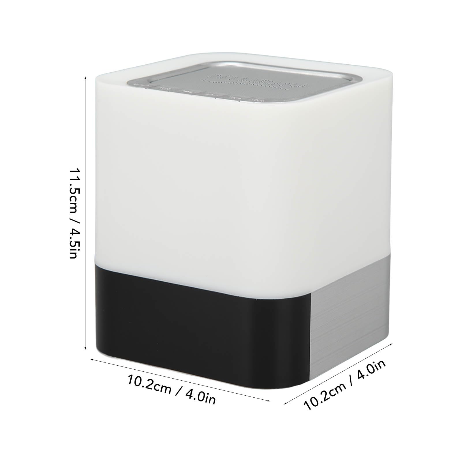 Altoparlante con Luce Notturna Woofer Portatile Wireless Altoparlante con Controllo Touch con Interfaccia USB con Luce LED