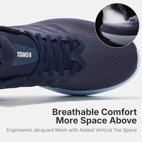 Image of K-Swiss Men's Shadx Running & Walking Shoe - Comfort Cushioned Gym Sneakers