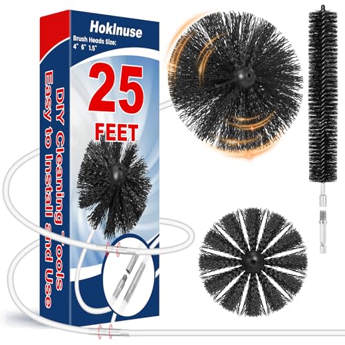 HOKLNUSE Dryer Vent Cleaner Kit Ducts Cleaning Kit for Dryer Air Duct 