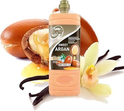 ROMAR Adoucissant pour tissus argan 2L - Douceur et fraîcheur
