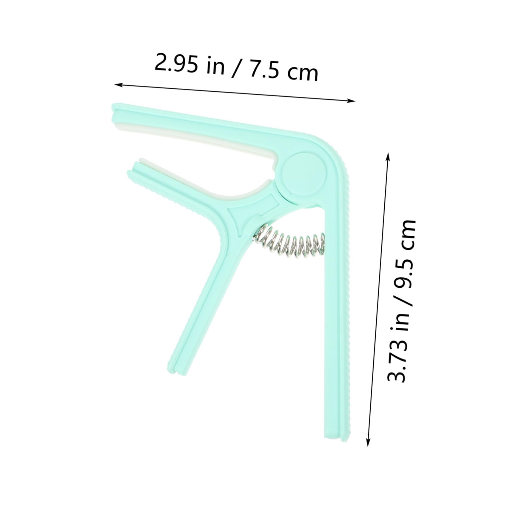 HANABASS Acoustic Guitar Capo Guitar Capo Tuner Compact Clip for Versatile for Folk