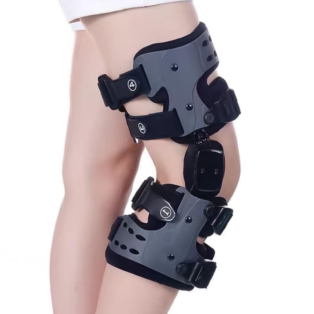Attelle d'immobilisation genou réglable, attelle soutien genou déchargement