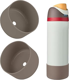 2PCS Silicone Water Bottle Boot, Compatible with Owala 24oz 32oz 40oz, Protective Anti-Scratch & Anti-Dent No Noise Sleeve Cover for FreeSip/Twist/Flip Water Bottles