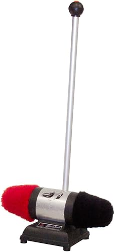 Lustrador de zapatos eléctrico para usar parado con dos cepillos Sunpentown UC-989