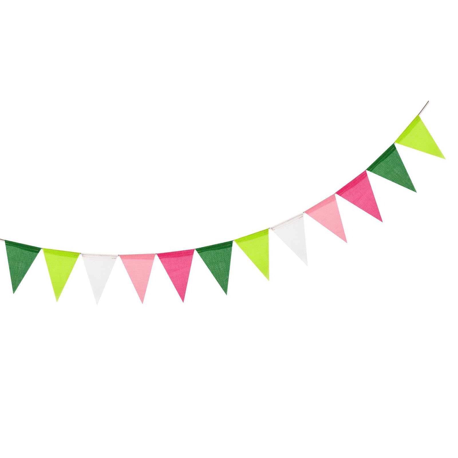 Tsophreniq Christmas Bunting Natural Burlap Texture Holiday Triangle Flags Sustainable Efficient Festival Decors for Indoor Outdoors Seasonal Party Imitation