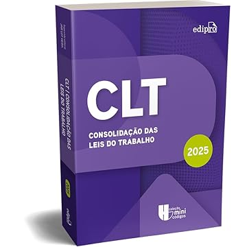Capa do livro CLT 2025 - Coleção MINICÓDIGOS
