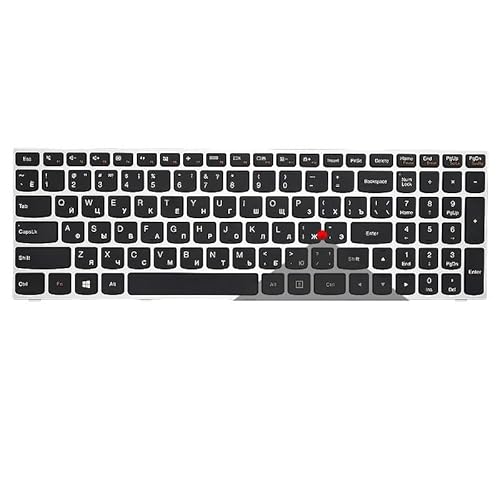 Flex 2 15 15D 25214725 MP-13Q13US-686 PK1314K1A00 T6G1-US T6G1B-US�p�X�y�C���ꃍ�V�A��m�[�g�p�\�R���L�[�{�[�h �������i(RU New Silver)