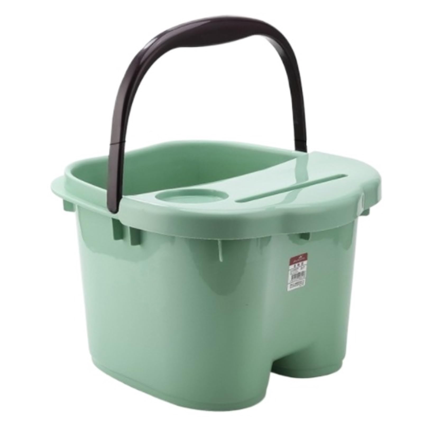 Foot Footbath Bucket Foot Soaking Bath Basin With Massager Tub Plastic Washing Bucket For Home For Sauna Soaking Feet(Grün)