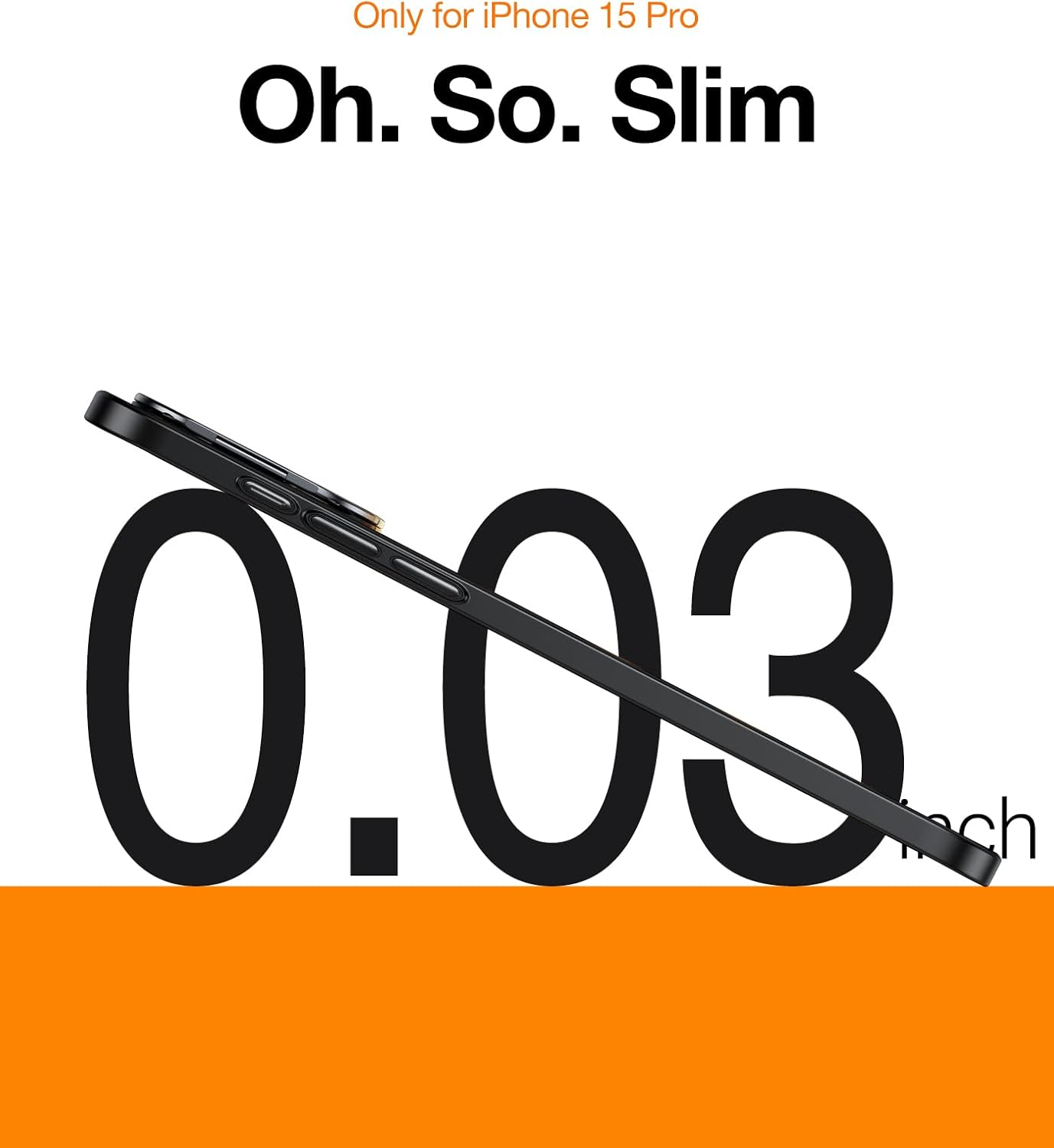 TORRAS Slim Fit Magnetic Stand for iPhone 15 Pro Case, Fit for MagSafe, Camera Kickstand, Ultra Thin Anti-Scratch Slim Protective Matte Case for iPhone 15 Pro Phone Case 6.1'', Black Titanium - Image 2