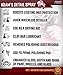Adam's Polishes Detail Spray (Combo) - Quick Waterless Detailer Spray for Car Detailing | Polisher Clay Bar & Car Wax Boosting Tech | Add Shine Gloss Depth Paint | Car Wash Kit & Dust Remover