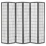 Hartleys Japanese Style Folding Wooden Room Divider - Choice of Size