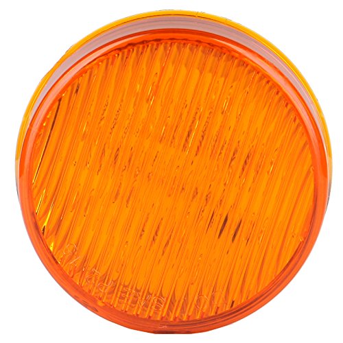 Luces LED laterales amarillas redondas para remolque 2.5" (4 pcs) miniatura 2