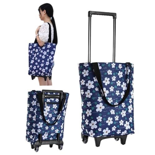 ショッピングカート 折りたたみ式 防水加工 耐荷重20kg 大容量38L バッグ 取り外し可能 軽量 静音 ポケット付き ハンドル調整可能 台車 横押し 買い物カート ショッピングキャリー 買い物キャリー キャリーカート 荷物運搬