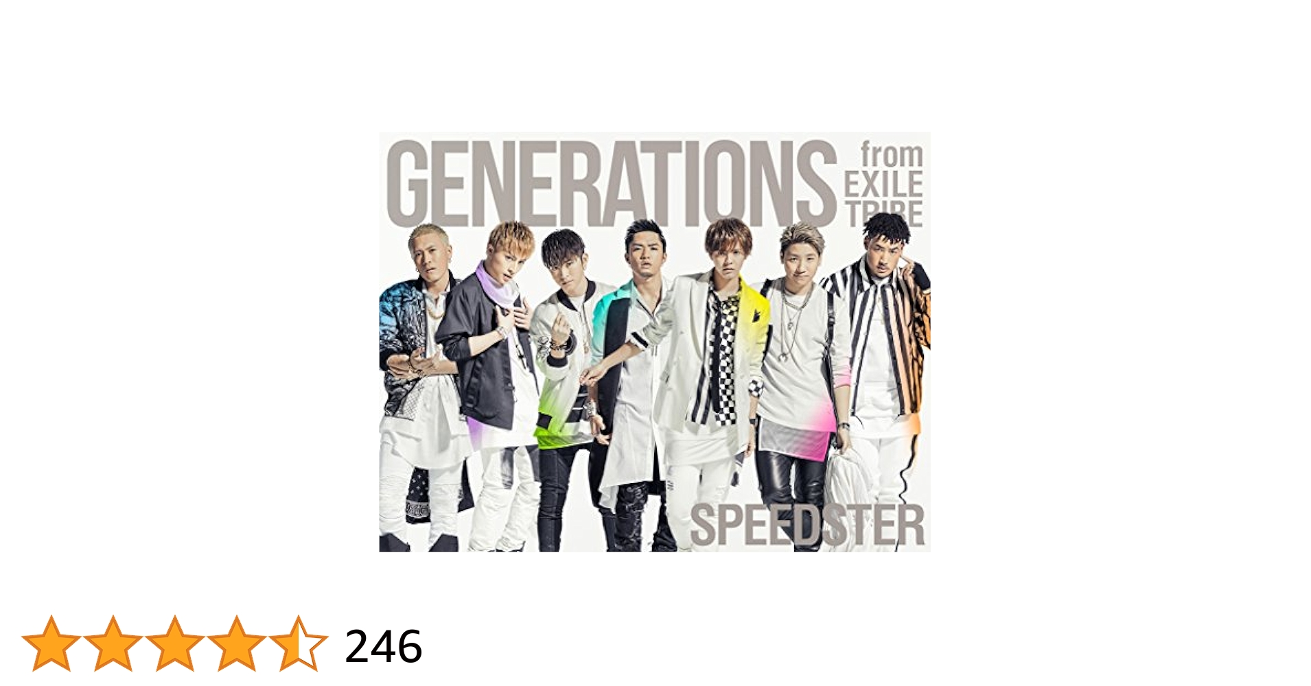 GENERATIONS - GENERATIONS ジェネレーション BEST SPEED STAR GENERATIONS - GENERATIONS ジェネレーション BEST SPEED STAR