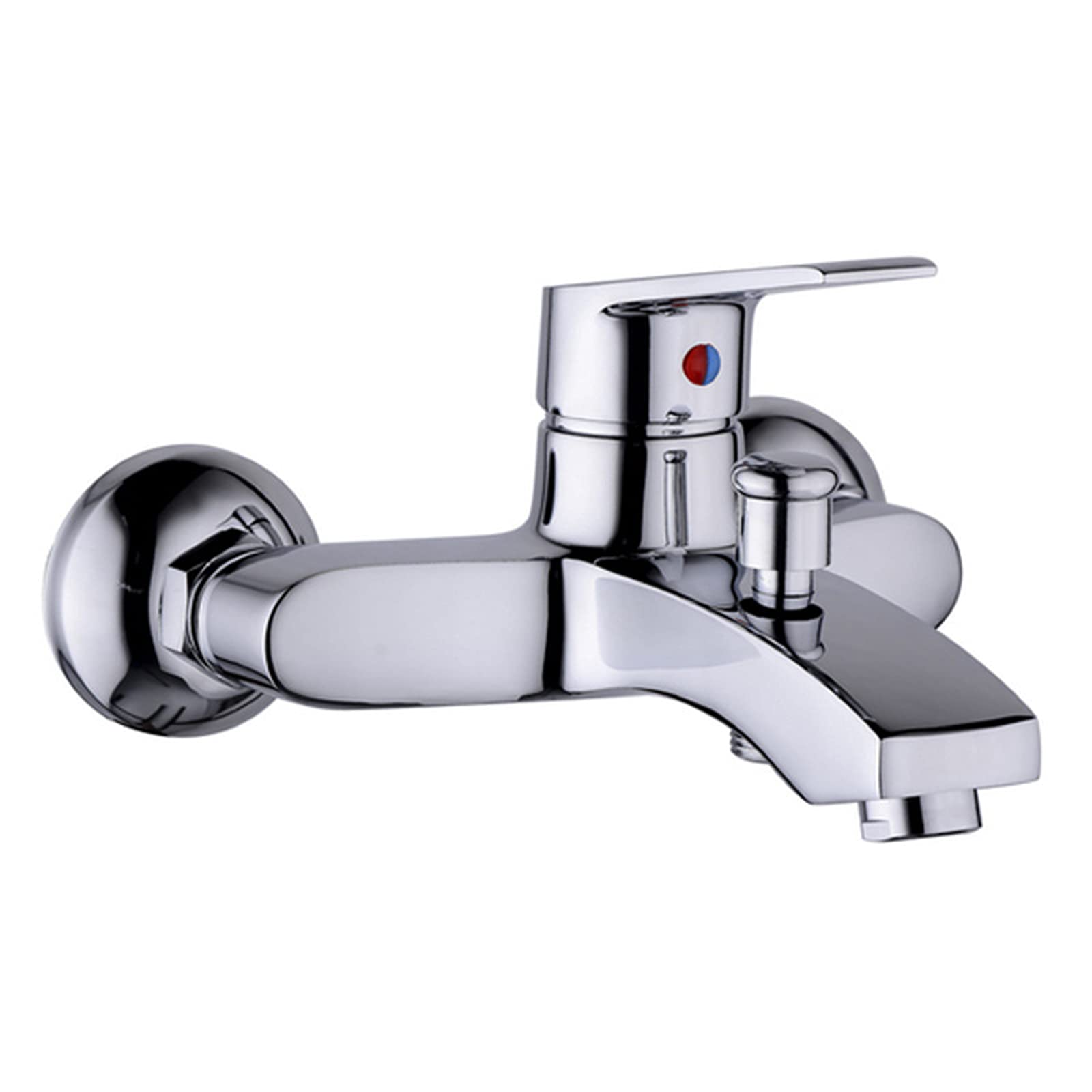 Mitigeur bain douche mural noir mat avec pommeau multifonction