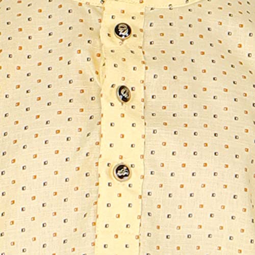 Image of Pro-Ethic Style Developer Boys Cotton Geometric Kurta Set Pajama Ethnic Wear | 1 To 16 Years | S-197