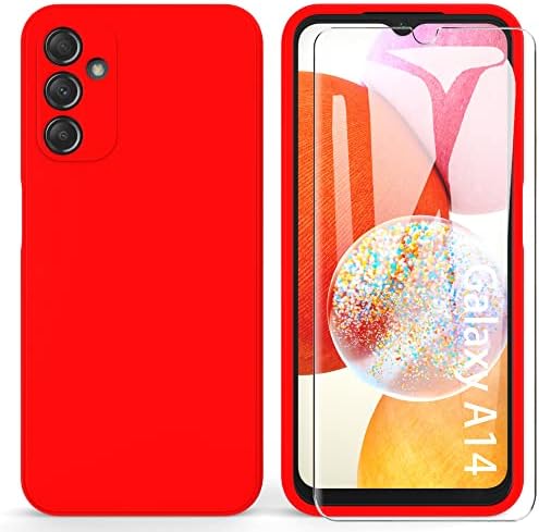 Custodia Per Xiaomi POCO M4 Pro 5G Rossa Con Anello Porta CD E Pellicola Vetro Temperato – Cover Antiurdo Con Supporto Magnetico - 3