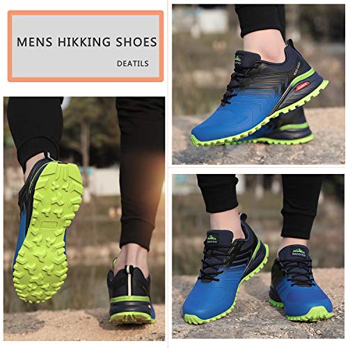 Tênis masculino Dannto para trilha e corrida ao ar livre, caminhada, leve, antiderrapante, para cami