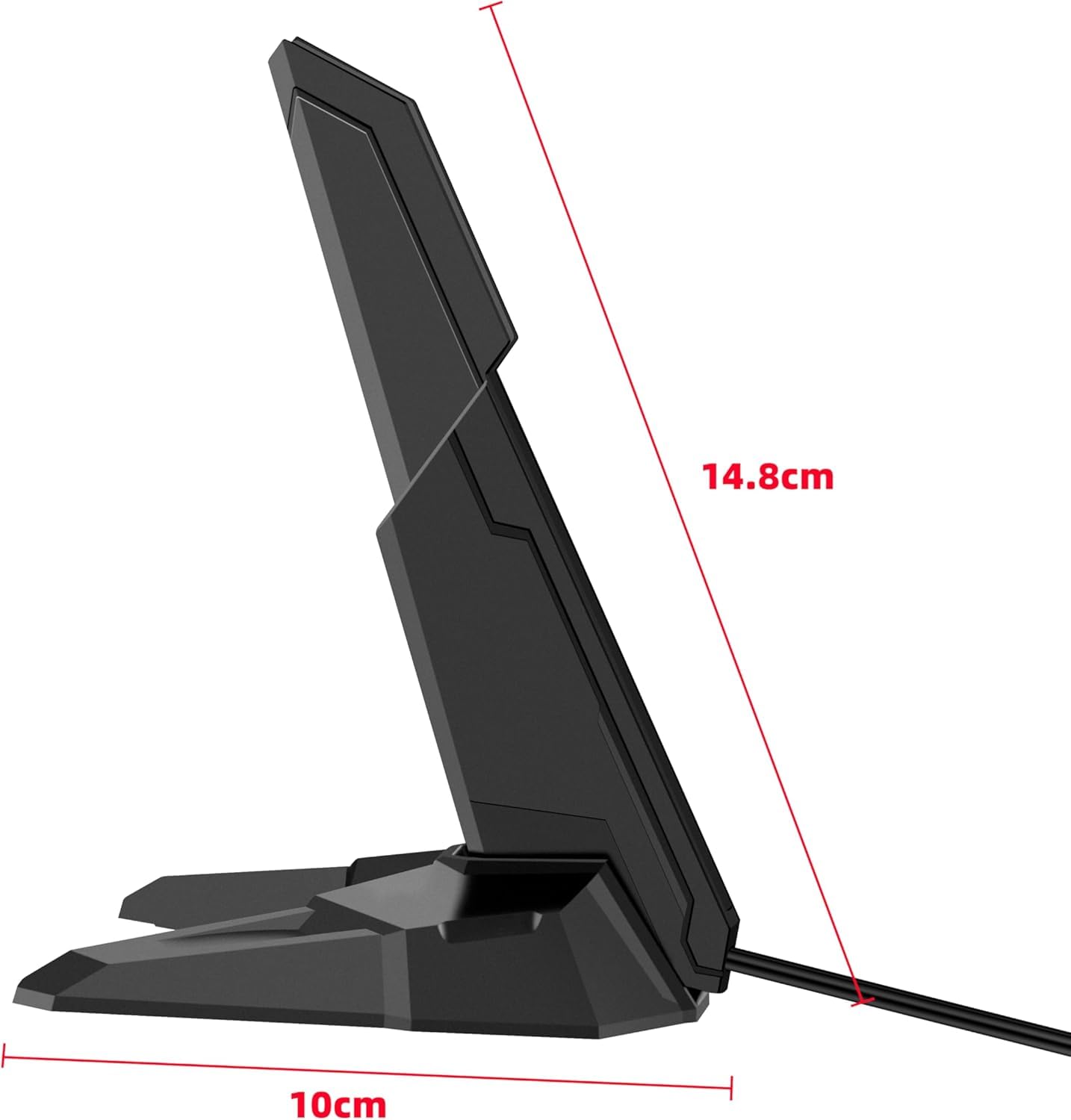 WiFi 6E WiFi 7 Tri-Band Performance RP-SMA Connecteur Antenne pour MSI MAG B550/ B550M-VC/B550M PRO-VDH/MAG B650/ PRO B650M-A/ B760/ PRO B760-P/MAG B760M/ Z790/ PRO Z790-A MAX Carte mère de jeu