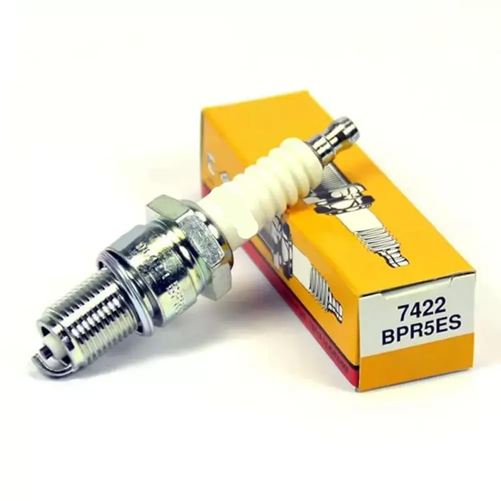Bujía 7422 BPR5ES 3 4 piezas Compatible con motores pequeños de motocicleta cortacésped GXV160 GX120 200(3pcs)