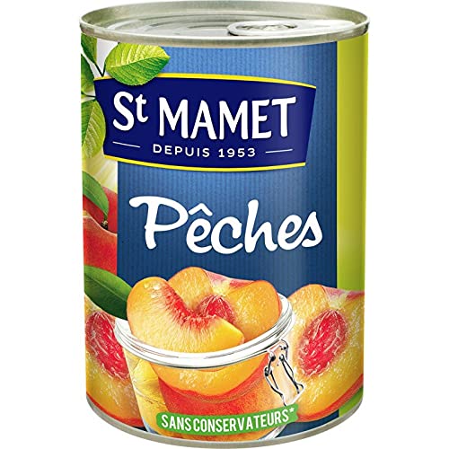 St Mamet Fruits au sirop pêche