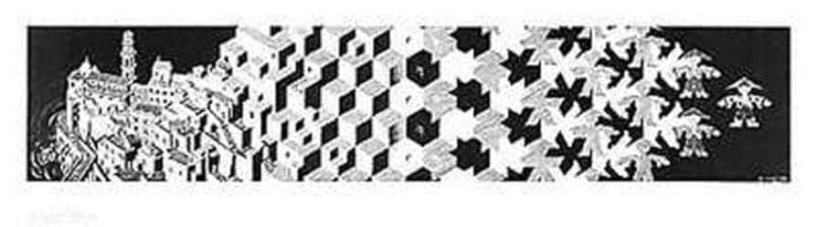 額装済/morphosis　no4/MC Escher/エッシャー 額装済/morphosis no4/MC Escher/エッシャー エッシャー