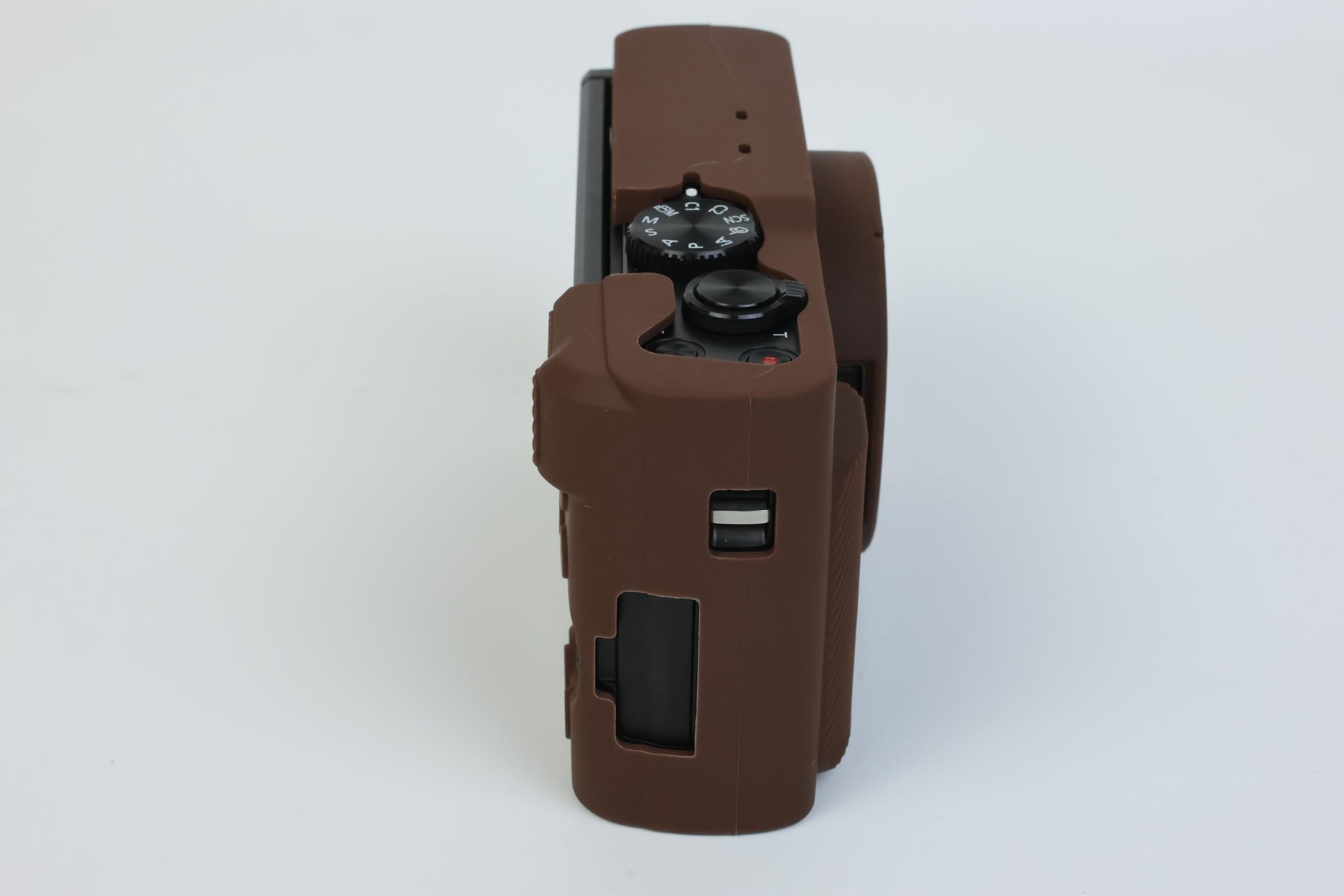 Étui En Silicone Souple Pour Appareil Photo Panasonic Lumix TZ99/ZS99 - Protection Anti-Chocs, Marron - 8