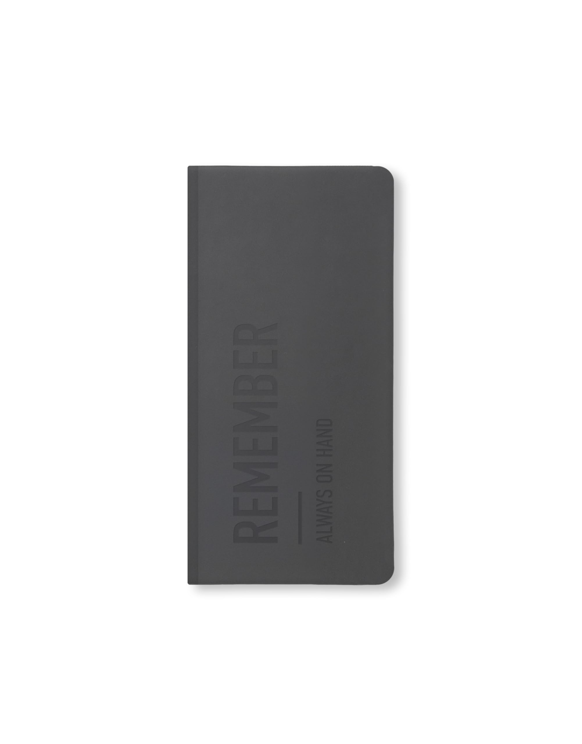 Letts of London Conscious Slim Pocket Password Book Slate