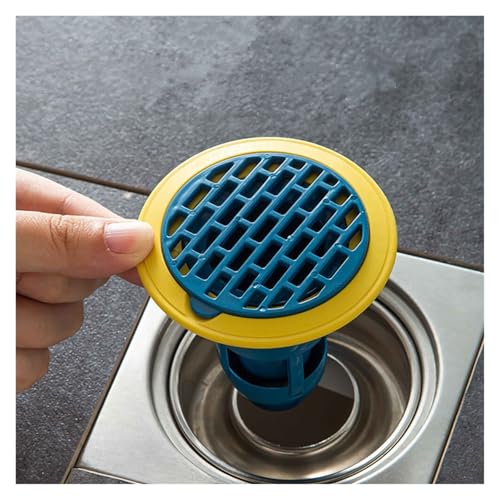 Filtro antiolor de silicona para evitar insectos en el desagüe verde 3