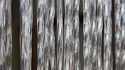 CURTAIN MODEL VESUVIO N.2 WHITE 110X207 - MADE IN ITALY - CIRILLO TENDE