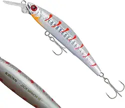 Isca Artificial para Tucunaré Jack Minnow 85 Meia Água (CR37)