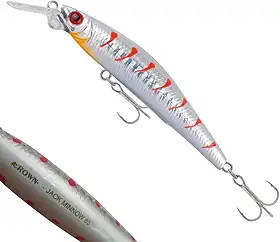 Isca Artificial para Tucunaré Jack Minnow 85 Meia Água (CR37)