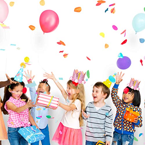 Babymeisjes Eerste verjaardag hoed Baby prinses kroon 2 Baby prinses kroon 1 Kinderen eerste verjaardag hoed 1e… - Image 7