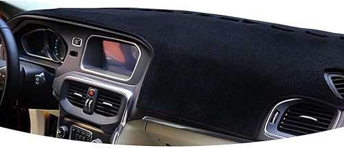 Cubiertas de tablero para Explorer 2011-2019, sin olor, alfombrilla antideslizante para salpicadero, cubiertas interiores de salpicadero, color negro