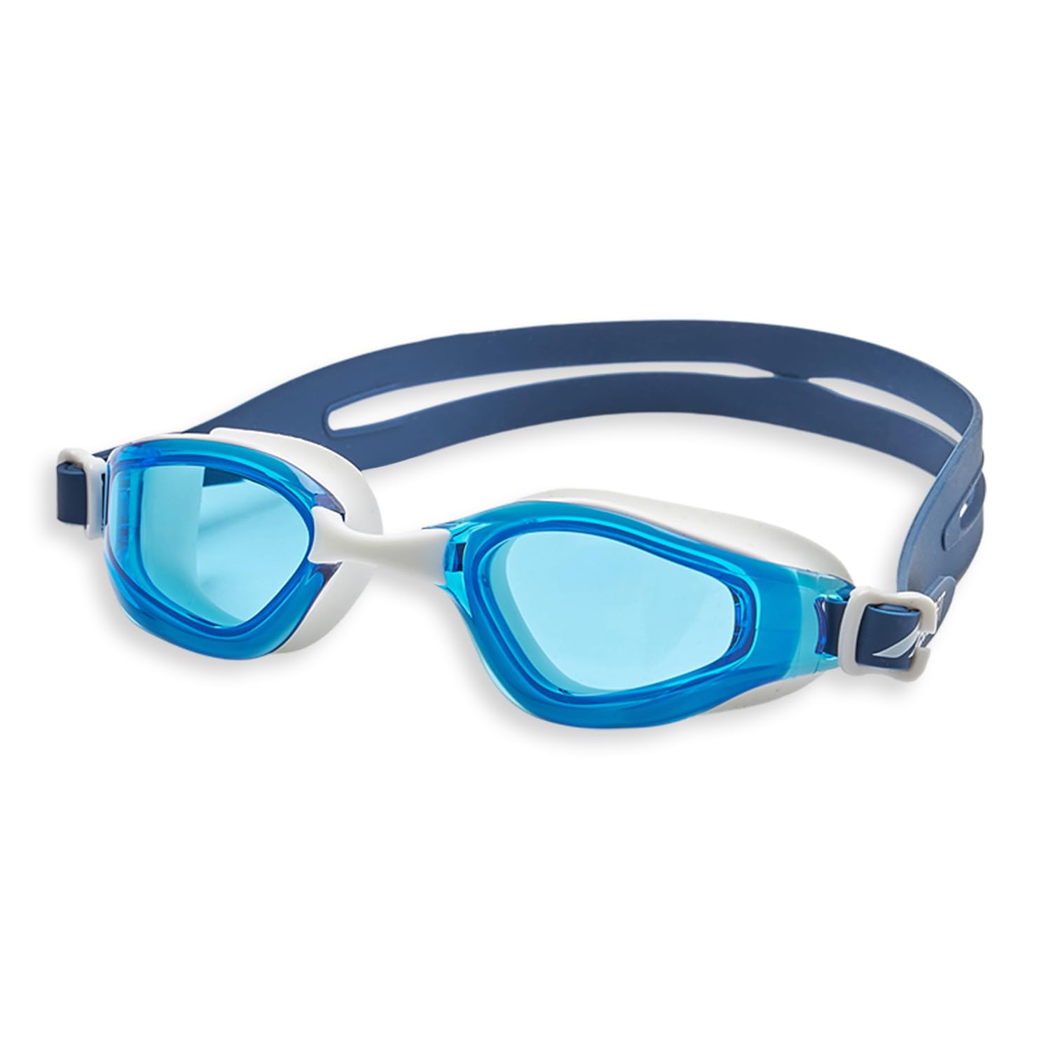 Boldfit Swimming Goggles for Men & Women with Adjustable Strap Anti Fog Goggles for Swimming Men Swimming Goggles for Women Air Tight Swim Goggles UV Protection Leisure Swim Goggles - Blue