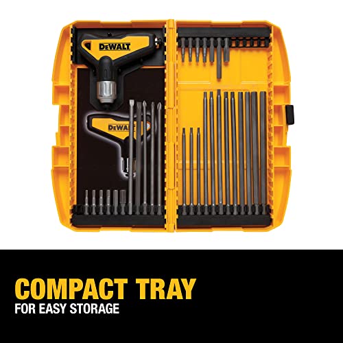 Dewalt Hex Key Wrench Set, Ratcheting. T-Handle Set, 31-Piece (Dwht70265) #TOP2