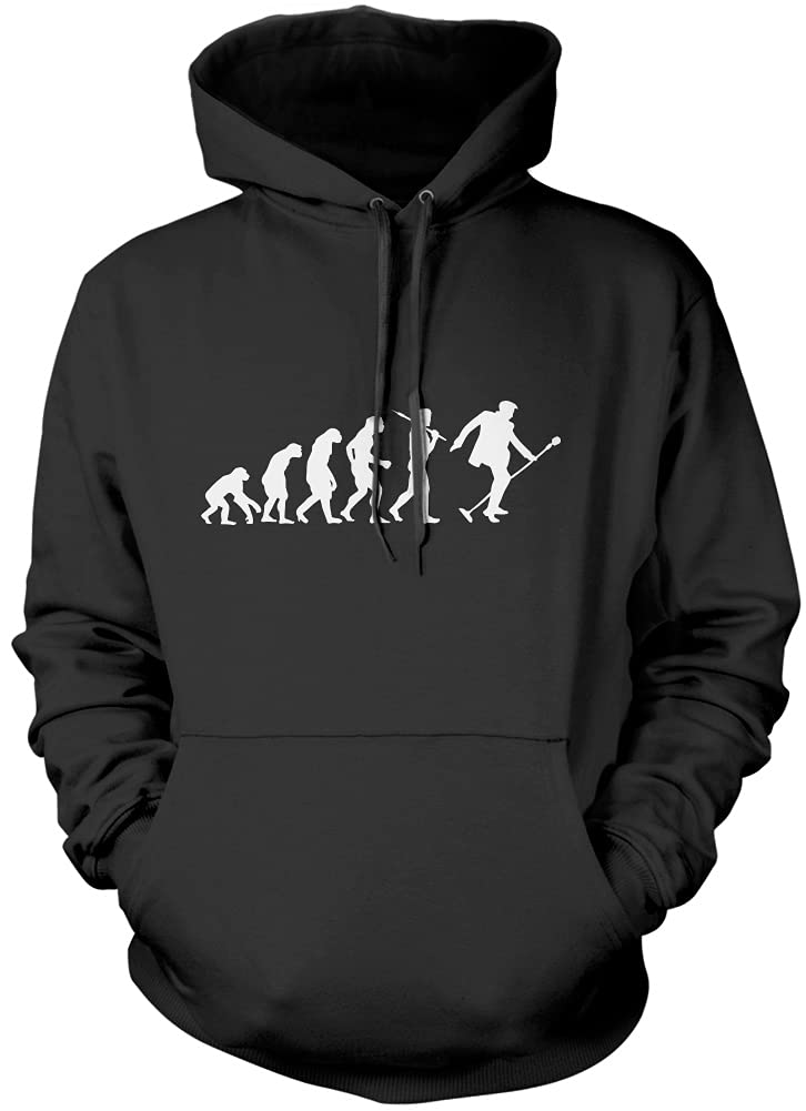Hotscamp Unisex Kids Black Evolution Of The King Hoodie - XX-Large