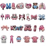 Cadeau amusant et créatif : ce cadeau en forme de sabots d'infirmière est un cadeau attentionné pour les anniversaires d'enfants, Noël, Halloween, les paniers de Pâques et la Saint-Valentin. Notre kit DIY d'accessoires amusants pour chaussures est le moyen idéal pour montrer votre gratitude aux infirmières, aux médecins et aux professionnels de santé.