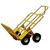 All-Terrain Hand CART 4 Wheel with 750 lb Ccapacity and 10 inch Airless Wheels