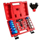 SGT Crank Bearing Camshaft Seal Installer and Remover Set,22pcs Crank Bearing Camshaft Seal,Crankshaft Camshaft Oil Seal Puller Tool Kit,Crankshaft Seal Kit for Automotive Engine Repair