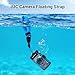 JJC Waterproof Camera Float Strap Cell Phone Float Strap for Olympus TG-6 TG6 TG-5 TG5 TG-4 Nikon W300 W100 Fuji XP90 XP140 XP130 XP80 & Smartphone iPhone Samsung Inside Waterproof Case, Red Color