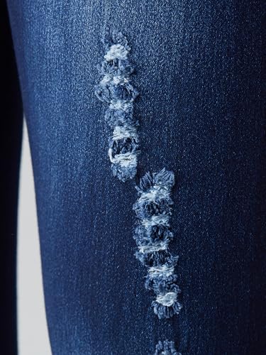 Image of Dolce Crudo Women's Skinny Fit High Rise Cropped Length Stretchable Denim Jeans