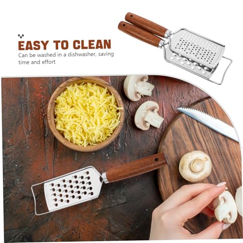 Ralladores multiusos de acero inoxidable para cocina 2 piezas miniatura 3