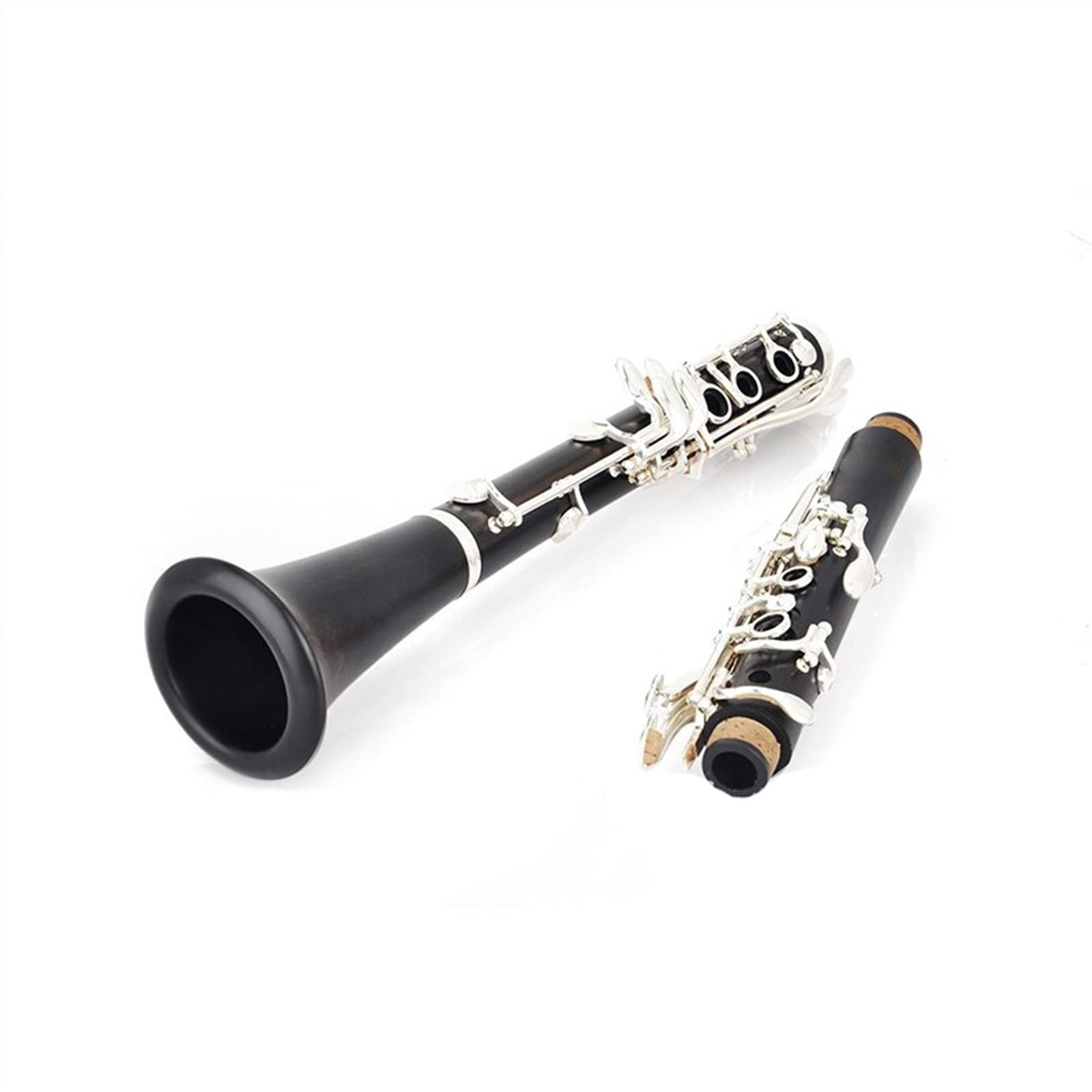 TSTS Clarinetto in Legno di Ebano SIB Clarinetto Professionale in Si Clarinetto in Ebano Strumento A Fiato in Legno Materiale Ebano Set per clarinetto per Studenti