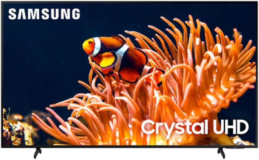 SAMSUNG 55-Inch Class 4K Crystal UHD DU8000 Series HDR Smart TV w/Object Tracking Sound Lite