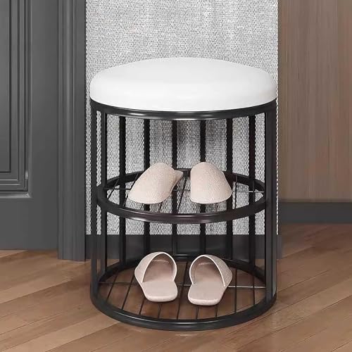 Banc à chaussures pour petits espaces et entrée ordonnée - 2
